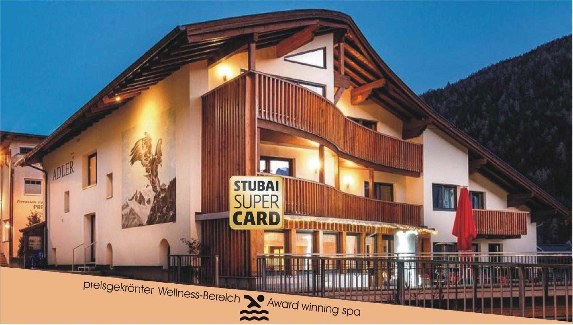 Adler Hotel-Pension Fulpmes Exterior foto